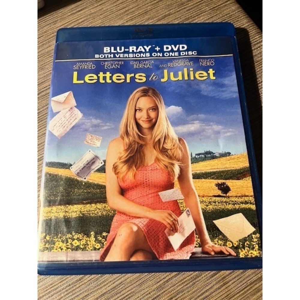 Letters to Juliet Blu-Ray & Dvd